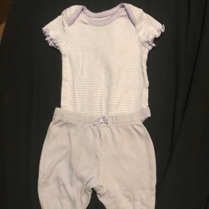 Faded glory short sleeve outfit set